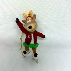Hallmark Reindeer Dancer Champs Series Skates Ornament